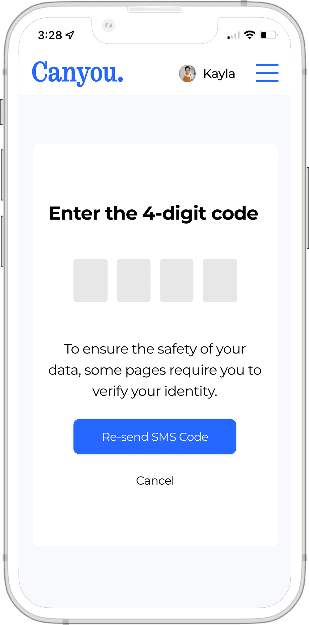 Two-factor authentication in Canyou